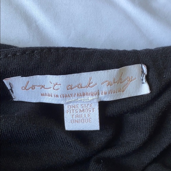 NWOT Cropped Wrap Top - Picture 3 of 3